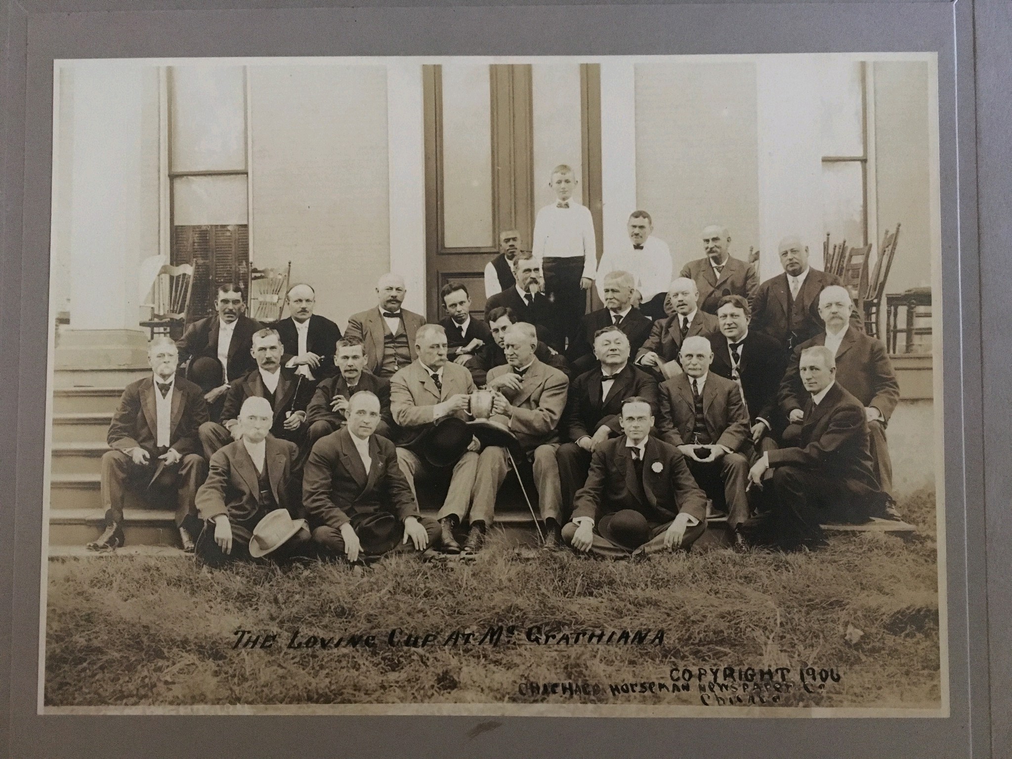 03 LovingCup At McGrathiana Chicago Horsemen NewsPaper 1906